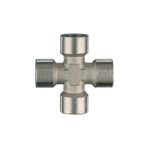 34/HF - FEMALE threaded CROSS fitting - Fittings - Ani (Pack of 10pcs) 34/HF - FEMALE threaded CROSS fitting - Fittings - Ani (Pack of 10pcs)